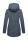 Marikoo Honigbeere Damen Übergangsjacke B954 Dusty Blue Größe L - Gr. 40