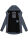 Marikoo Honigbeere Damen Übergangsjacke B954 Dusty Blue Größe L - Gr. 40