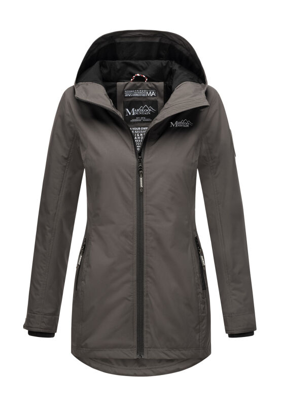 Marikoo Honigbeere Damen Übergangsjacke B954 Anthrazit Größe S - Gr. 36