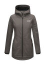 Marikoo Honigbeere Damen Übergangsjacke B954 Anthrazit Größe S - Gr. 36