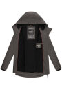 Marikoo Honigbeere Damen Übergangsjacke B954 Anthrazit Größe S - Gr. 36