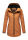 Marikoo Honigbeere Damen Übergangsjacke B954 Rusty Cinnamon Größe XS - Gr. 34