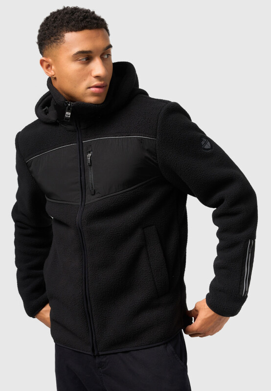 Stone Harbour ILLian Herren Fleece Jacke B745 Schwarz Größe XXXL - Gr. 3XL