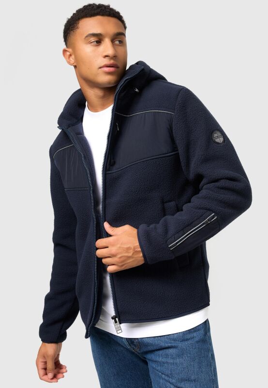 Stone Harbour ILLian Herren Fleece Jacke B745 Navy Größe XXXL - Gr. 3XL