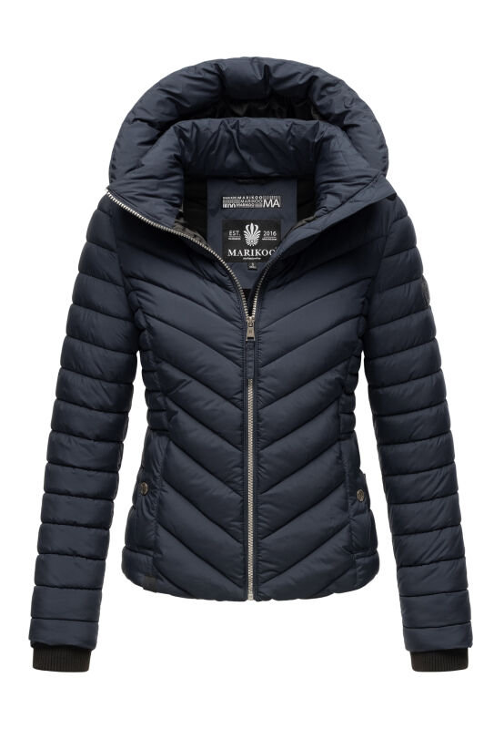 Marikoo Kagomee Damen Steppjacke B957 Navy Größe S - Gr. 36