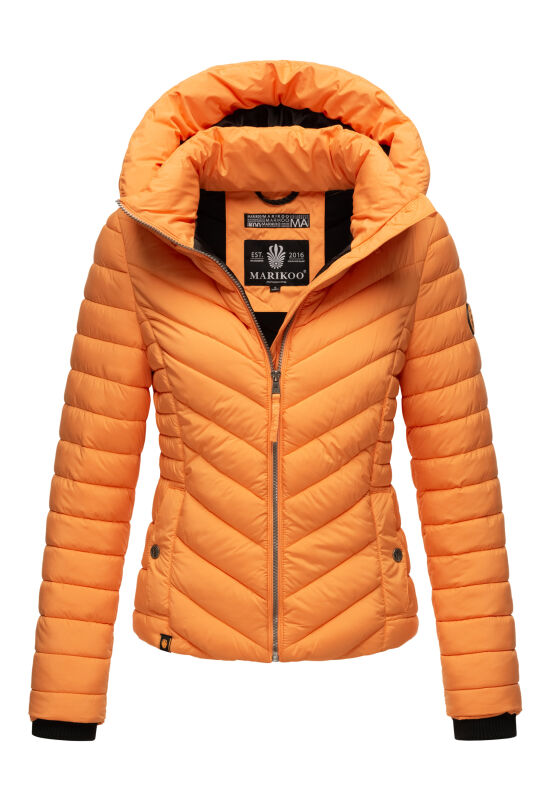 Marikoo Kagomee Damen Steppjacke B957 Apricot Sorbet Größe M - Gr. 38
