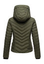 Marikoo Kagomee Damen Steppjacke B957 Dark Olive Größe L - Gr. 40