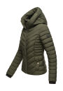 Marikoo Kagomee Damen Steppjacke B957 Dark Olive Größe XXL - Gr. 44