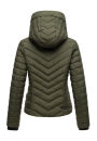 Marikoo Kagomee Damen Steppjacke B957 Dark Olive Größe XXL - Gr. 44