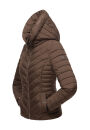 Marikoo Kagomee Damen Steppjacke B957 Dark Choco Größe XS - Gr. 34