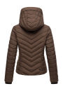 Marikoo Kagomee Damen Steppjacke B957 Dark Choco Größe XS - Gr. 34