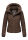 Marikoo Kagomee Damen Steppjacke B957 Dark Choco Größe XS - Gr. 34