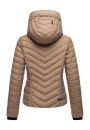 Marikoo Kagomee Damen Steppjacke B957 Taupe Größe XS - Gr. 34