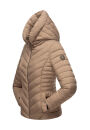 Marikoo Kagomee Damen Steppjacke B957 Taupe Größe S - Gr. 36