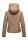 Marikoo Kagomee Damen Steppjacke B957 Taupe Größe S - Gr. 36