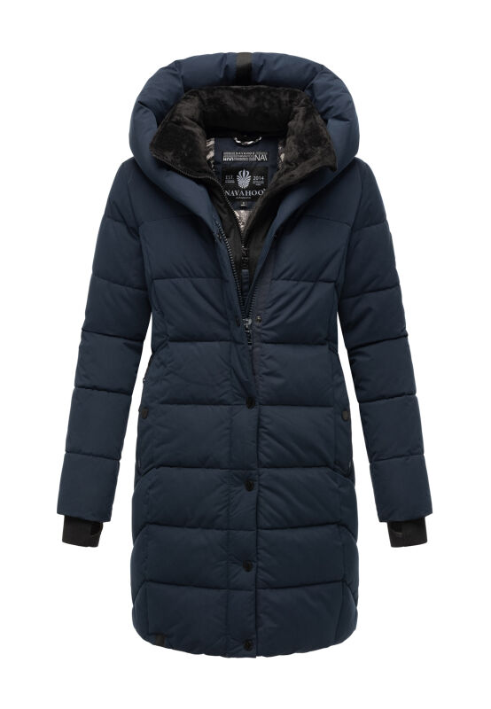 Navahoo Knutschilein Damen Winterjacke B959 Navy Größe XS - Gr. 34