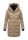 Navahoo Knutschilein Damen Winterjacke B959 Taupe Grey Größe S - Gr. 36
