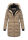 Navahoo Knutschilein Damen Winterjacke B959 Taupe Grey Größe M - Gr. 38