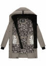 Navahoo Knutschilein Damen Winterjacke B959 Grau Größe XXL - Gr. 44