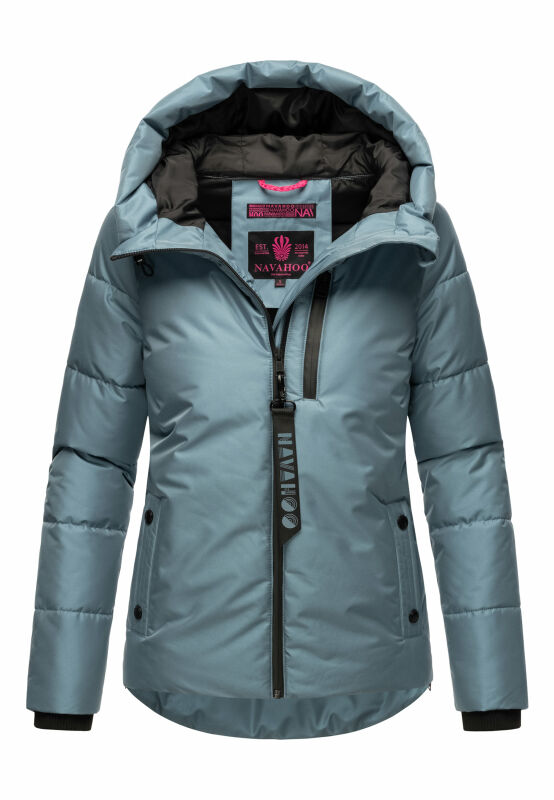 Navahoo Krümelein Damen Winterjacke B960 Kruemel-Cloud-Blue-Gr.M