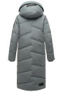 Navahoo Kuschelmausi Damen Winterjacke B961 Stormy Blue Größe M - Gr. 38