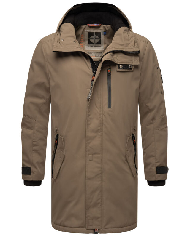 Stone Harbour Lanzoo Herren Winterjacke B747 Stone Brown Größe XXL - Gr. 2XL