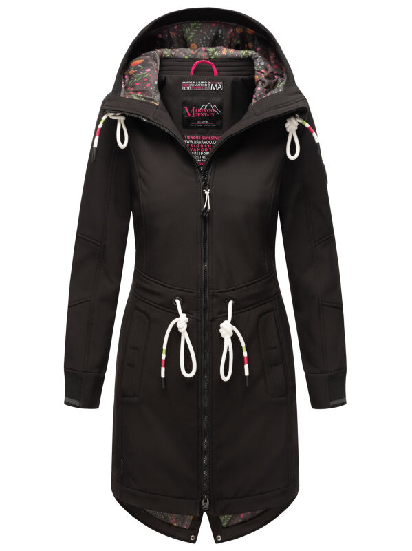 Marikoo Mount Furnica Damen Softshell Jacke B964 Schwarz Größe M - Gr. 38