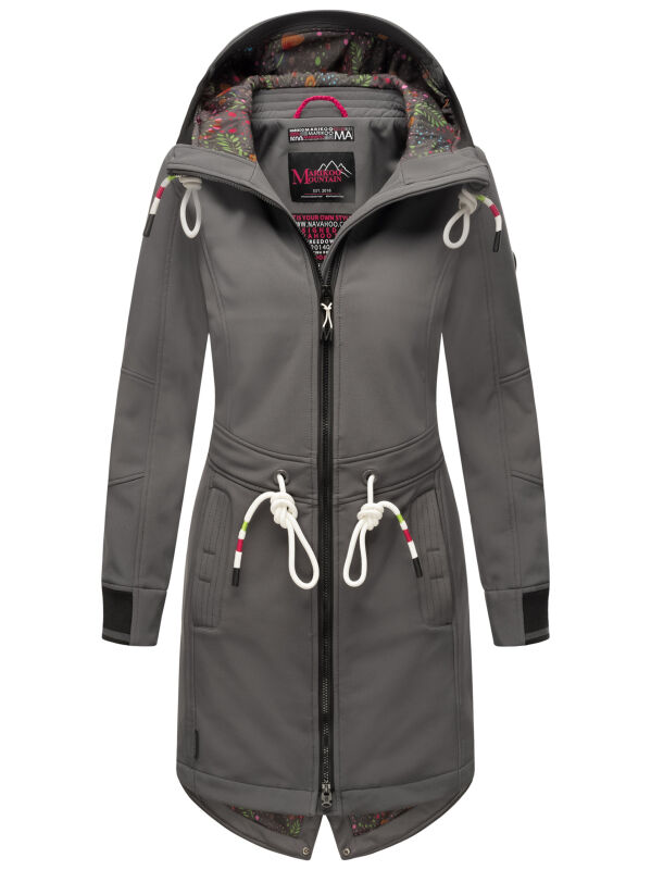Marikoo Mount Furnica Damen Softshell Jacke B964 Anthrazit Größe XL - Gr. 42