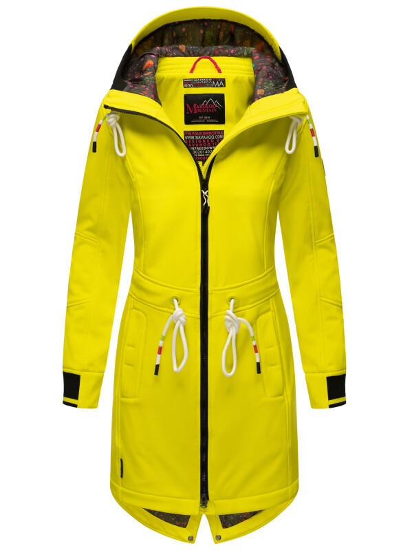 Marikoo Mount Furnica Damen Softshell Jacke B964 Lime Green Größe XS - Gr. 34