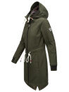 Marikoo Mount Furnica Damen Softshell Jacke B964 Dark Olive Größe L - Gr. 40