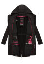 Marikoo Mount Presanella Damen Übergangsjacke B965 Schwarz Größe XXXL - Gr. 46