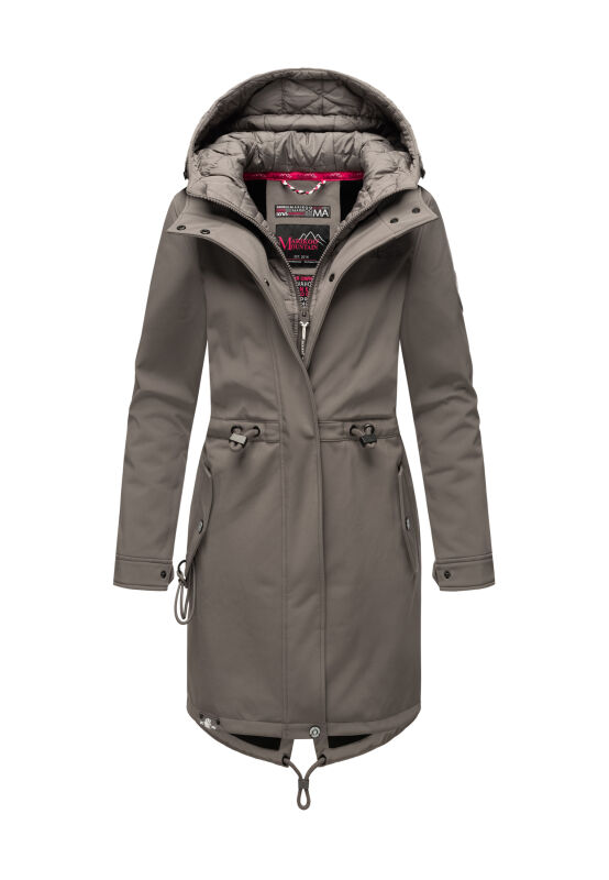 Marikoo Mount Presanella Damen Übergangsjacke B965 Dark Grey Größe L - Gr. 40