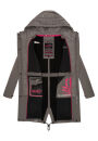 Marikoo Mount Presanella Damen Übergangsjacke B965 Dark Grey Größe XXL - Gr. 44