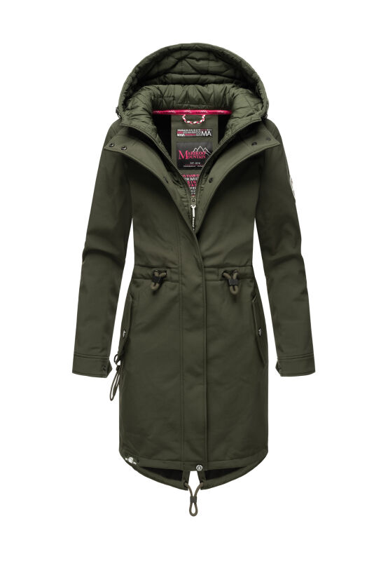 Marikoo Mount Presanella Damen Übergangsjacke B965 Dark Olive Größe XL - Gr. 42