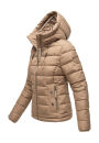 Marikoo Sayadaa Damen Steppjacke B966 Taupe Grey Größe XXL - Gr. 44