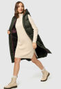 Marikoo Sayorii Damen Winter Weste B967 Dark Olive Größe S - Gr. 36