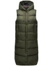 Marikoo Sayorii Damen Winter Weste B967 Dark Olive Größe XL - Gr. 42