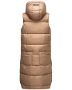 Marikoo Sayorii Damen Winter Weste B967 Taupe Grey Größe M - Gr. 38