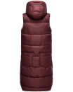 Marikoo Sayorii Damen Winter Weste B967 Wine Größe S - Gr. 36