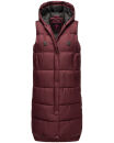 Marikoo Sayorii Damen Winter Weste B967 Wine Größe XXL - Gr. 44