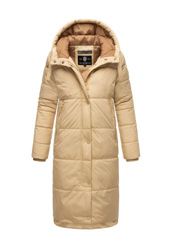 Marikoo Soranaa Damen Winterjacke B968 Beige Größe XXL - Gr. 44