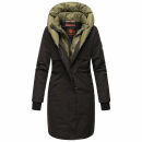 Navahoo Snowelf Damen Winterjacke B970 Schwarz Größe L - Gr. 40