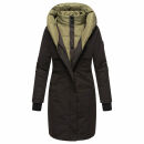Navahoo Snowelf Damen Winterjacke B970 Schwarz Größe XL - Gr. 42