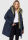 Navahoo Snowelf Damen Winterjacke B970 Navy Größe S - Gr. 36