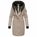 Navahoo Snowelf Damen Winterjacke B970 Hellgrau Größe S - Gr. 36