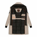 Navahoo Snowelf Damen Winterjacke B970 Hellgrau Größe S - Gr. 36