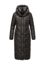Navahoo Waffelchen Damen Winterjacke B972 Schwarz Größe XL - Gr. 42