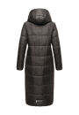 Navahoo Waffelchen Damen Winterjacke B972 Schwarz Größe XL - Gr. 42