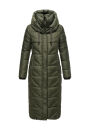Navahoo Waffelchen Damen Winterjacke B972 Dark Olive Größe XL - Gr. 42