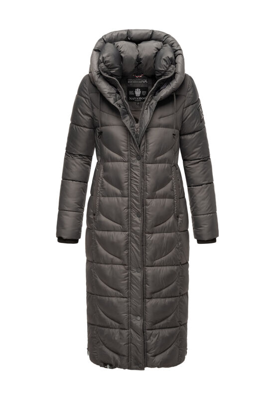 Navahoo Waffelchen Damen Winterjacke B972 Anthrazit Größe S - Gr. 36